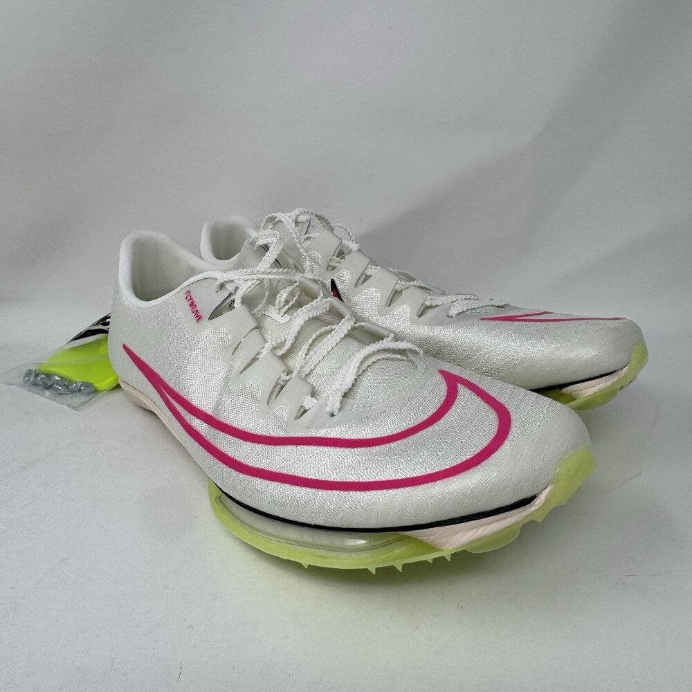 Men’s Sz 10 Nike Air Zoom Maxfly Sail Fierce Pink Track Spikes DH5359-100 No Bag